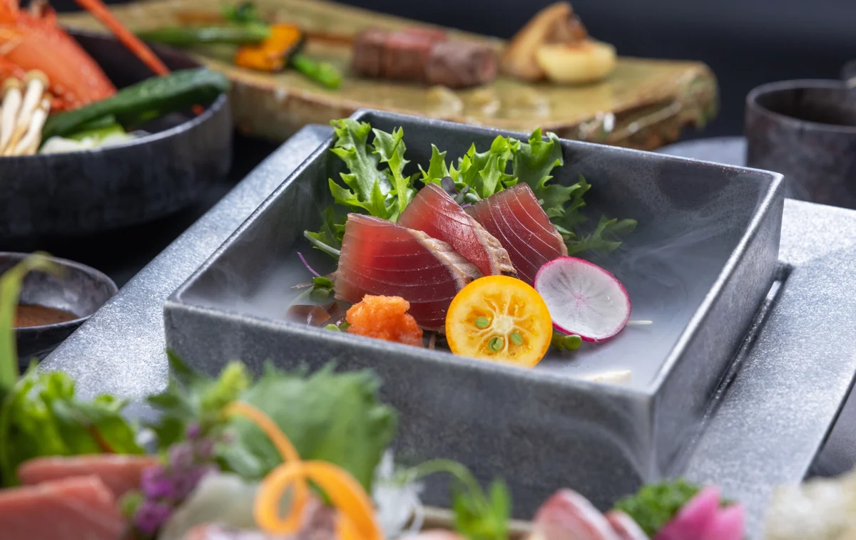 日本料理「日向海」的生鱼片