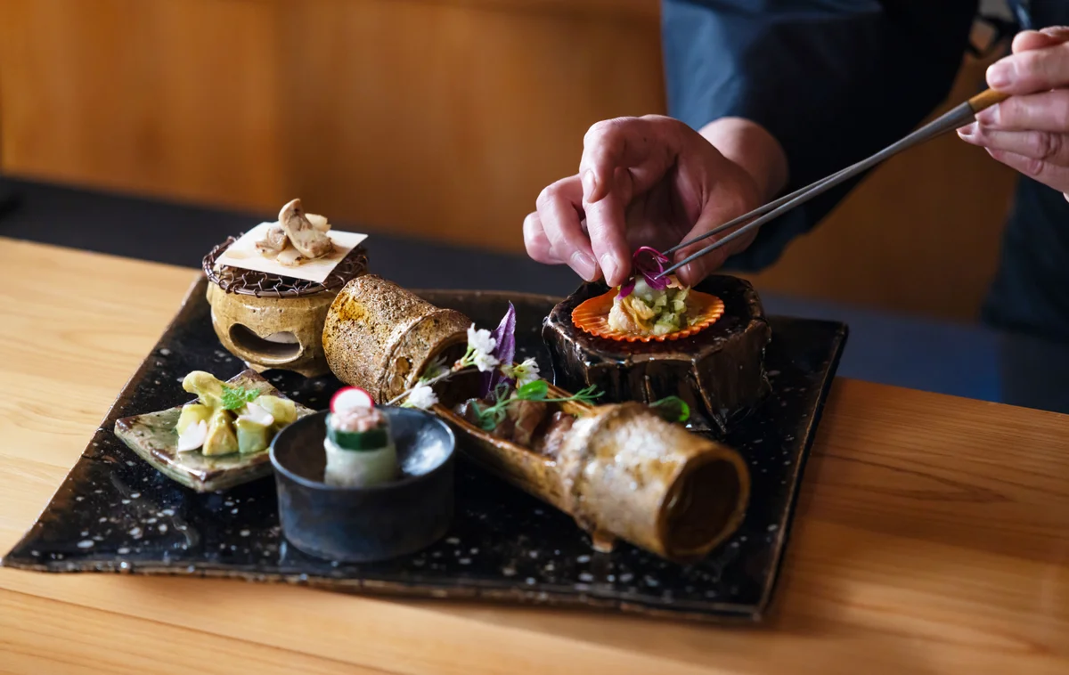 日本料理「日向海」的怀石料理